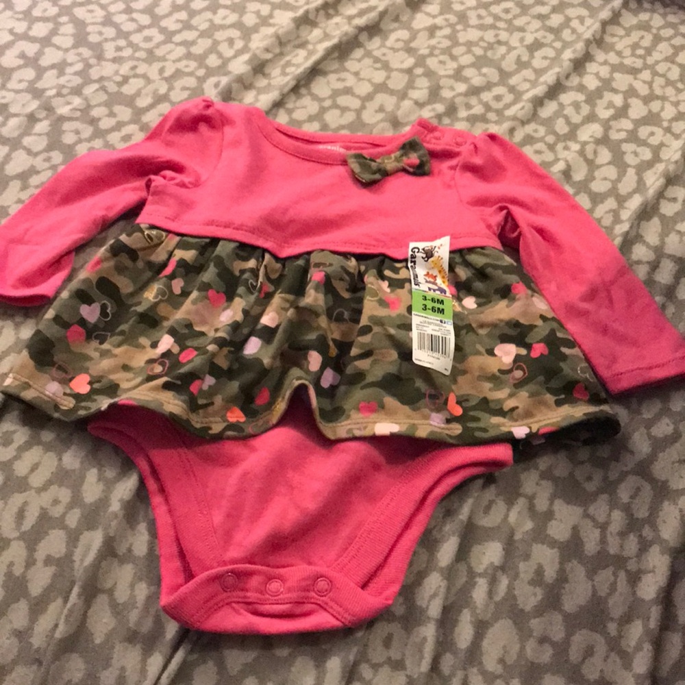 Pink camo dress